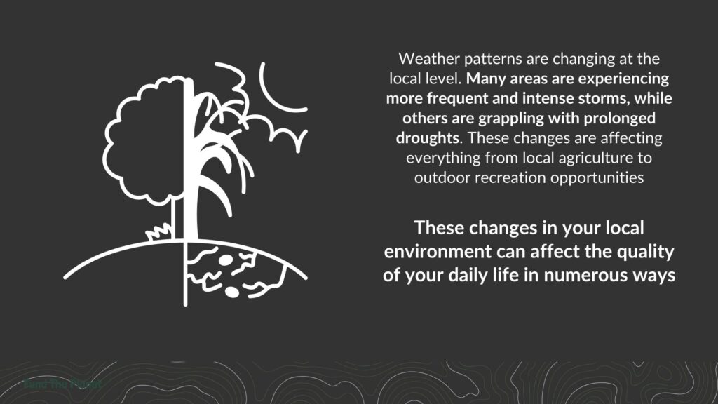 climate change and the environment